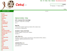 Tablet Screenshot of cekuj.cz